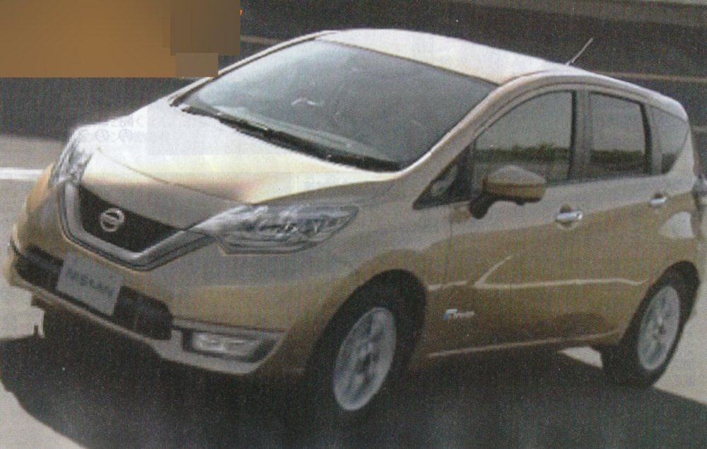 17 Nissan Note Facelift Leaks Out Gets Hybrid Variant