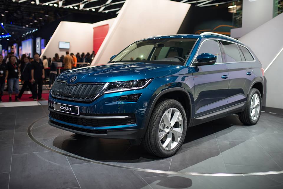 Skoda kodiaq размер шин