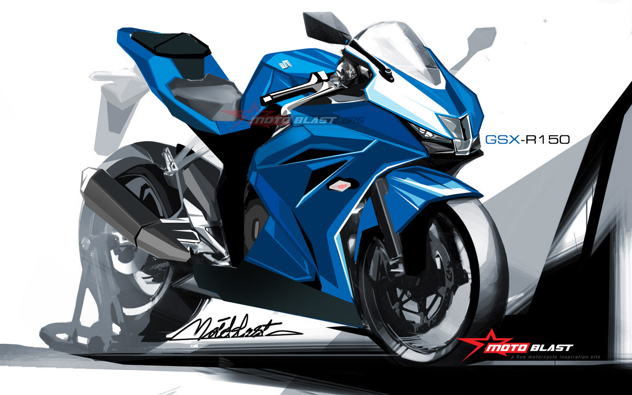 2017 Suzuki GSX150R Previewed In Unofficial Renderings