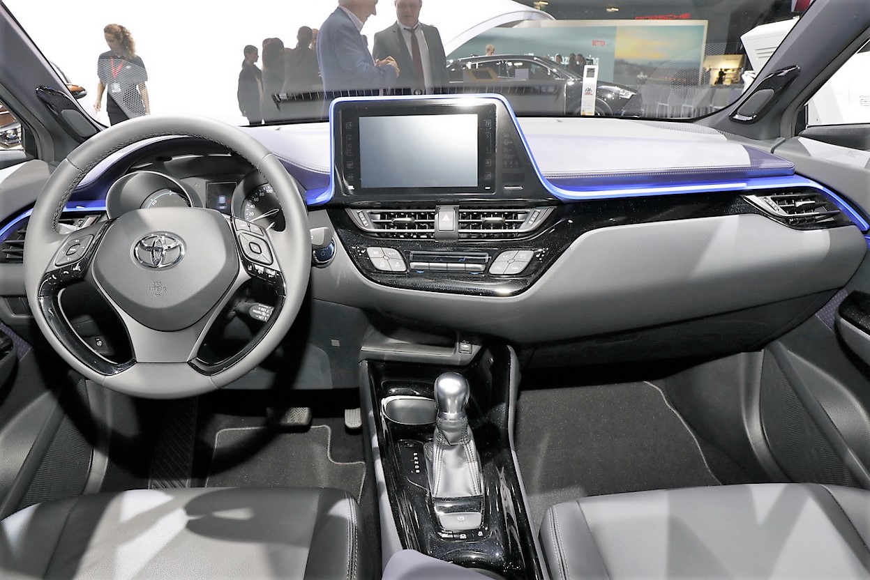 Toyota C-HR interior dashboard