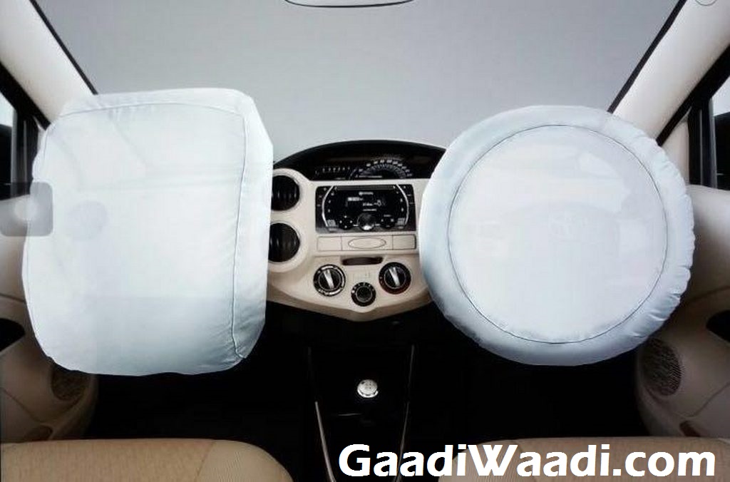 Toyota Etios facelift for India airbags revealed