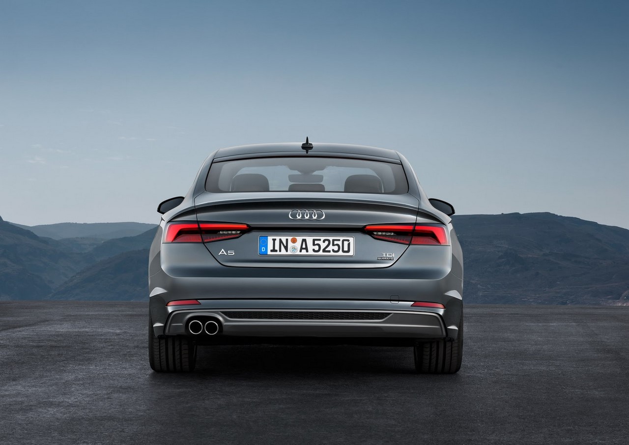 2017 Audi A5 Sportback rear