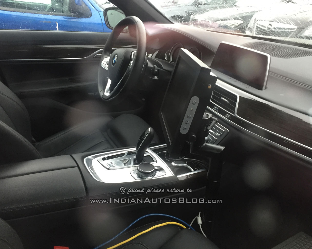 2017 BMW Series interior spied 2 before its debut