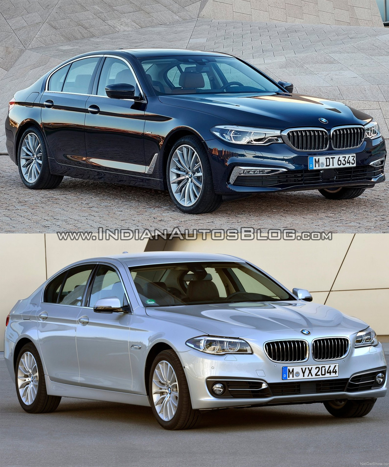 2017 BMW 5 Series vs 2014 BMW 5 Series