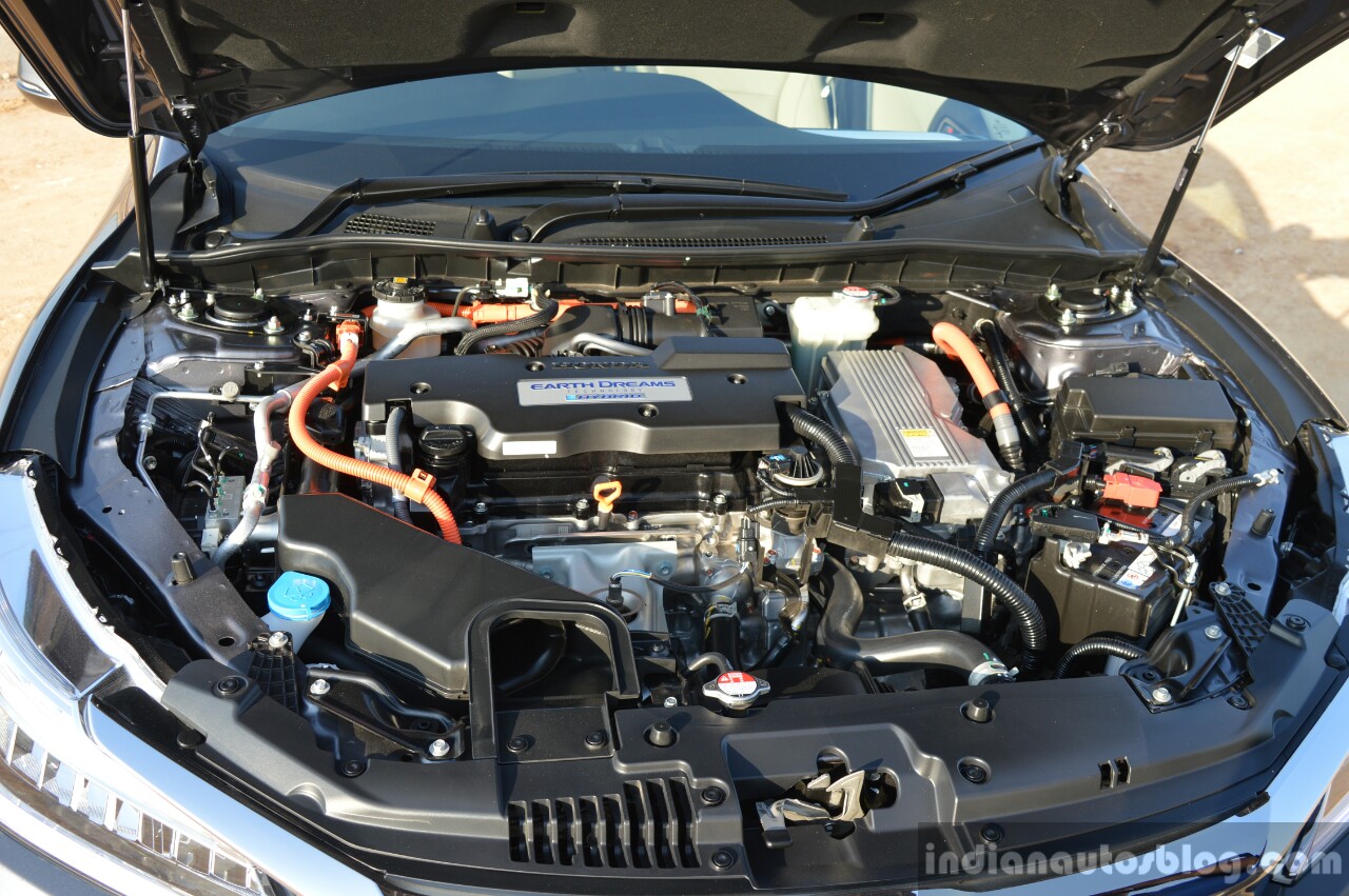 2017 Honda Accord Hybrid engine bay review