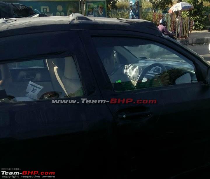 2017 Maruti Swift Dzire S Interior Spied