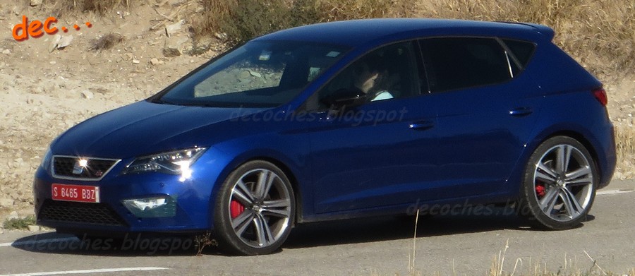 17 Seat Leon Cupra Facelift Spied Almost Undisguised