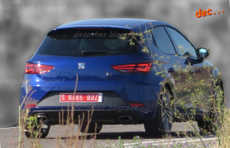 17 Seat Leon Cupra Facelift Spied Almost Undisguised