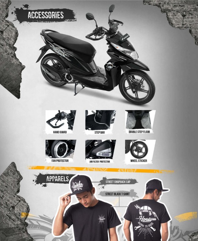 Honda Beat u0027Streetu0027 variant leaked by Indonesian blog