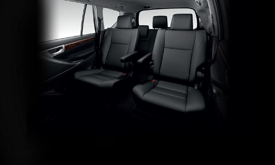 Thaispec Toyota Innova Crysta rear seats
