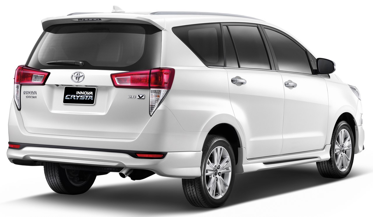 Toyota Innova Crysta launched with a bodykit in Thailand