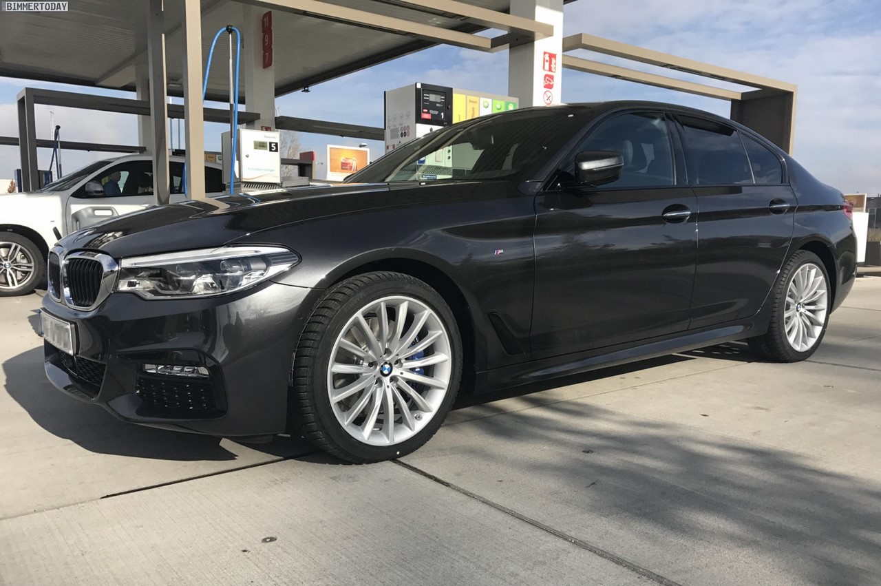 2017 Bmw 530d Xdrive With M Sport Package Seen In Germany