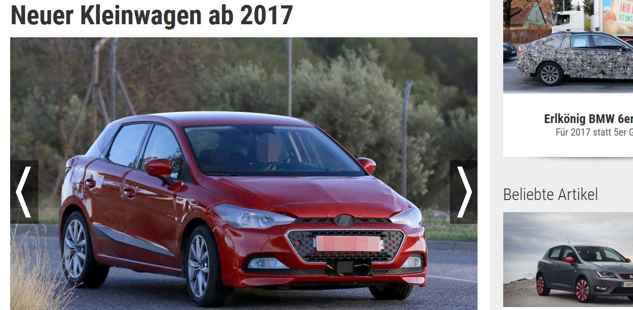 2017 Seat Ibiza red front three quarters spy shot