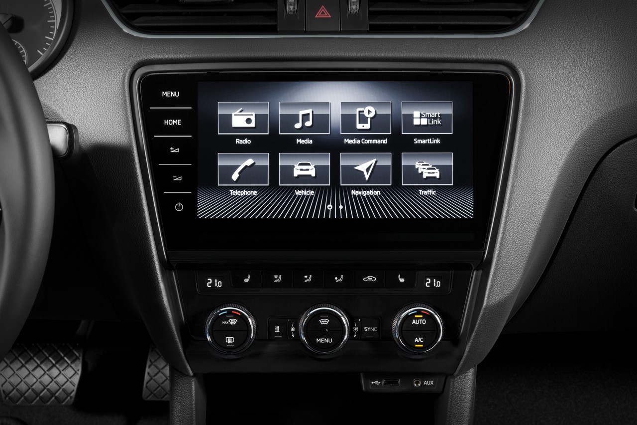 Система infotainment skoda