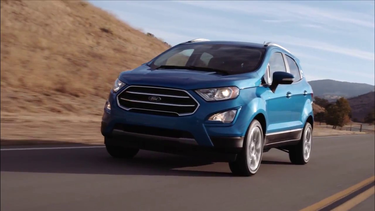 2018 Ford EcoSport Titanium front three quarters left side