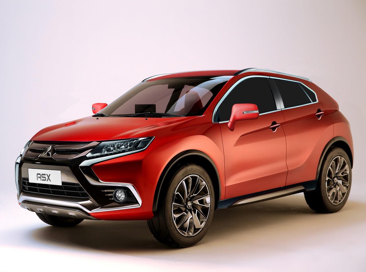 2018 Mitsubishi ASX Rendering