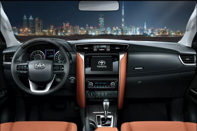 MY2019 Toyota  Fortuner  interior  press image