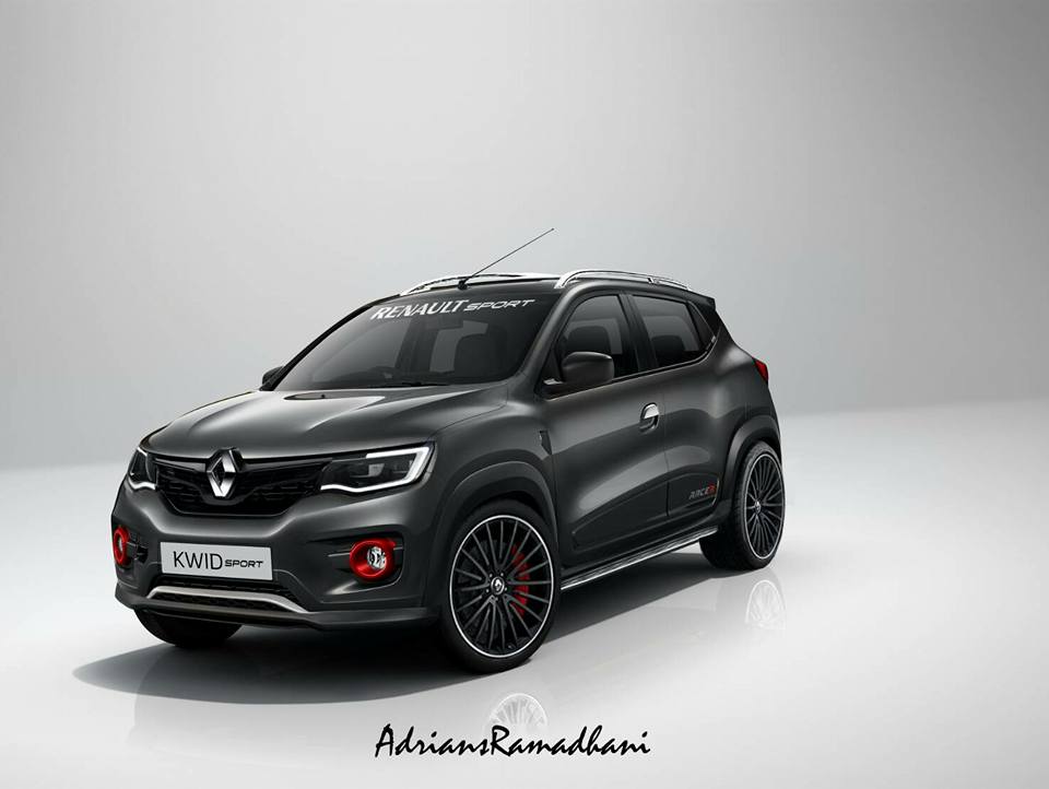 RenaultSport Kwid, Renault Kwid Rally edition rendered