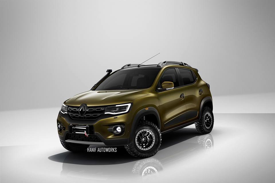 Renault Kwid off road by Hanif Mulla Ramadhan