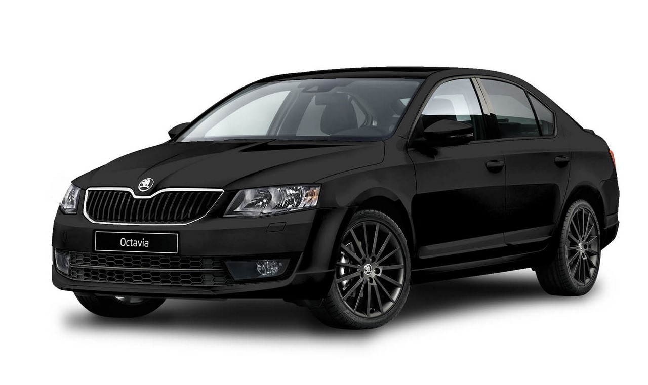 Skoda Octavia 2016 черная