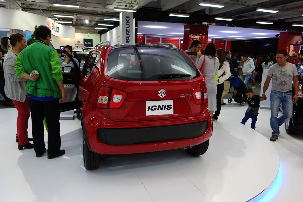 Suzuki Ignis rear at 2016 Bogota Auto Show