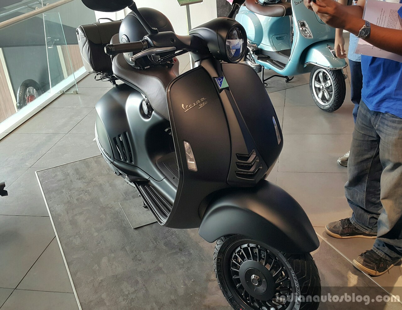 Vespa 946 Emporio Armani launched at INR  Lakhs