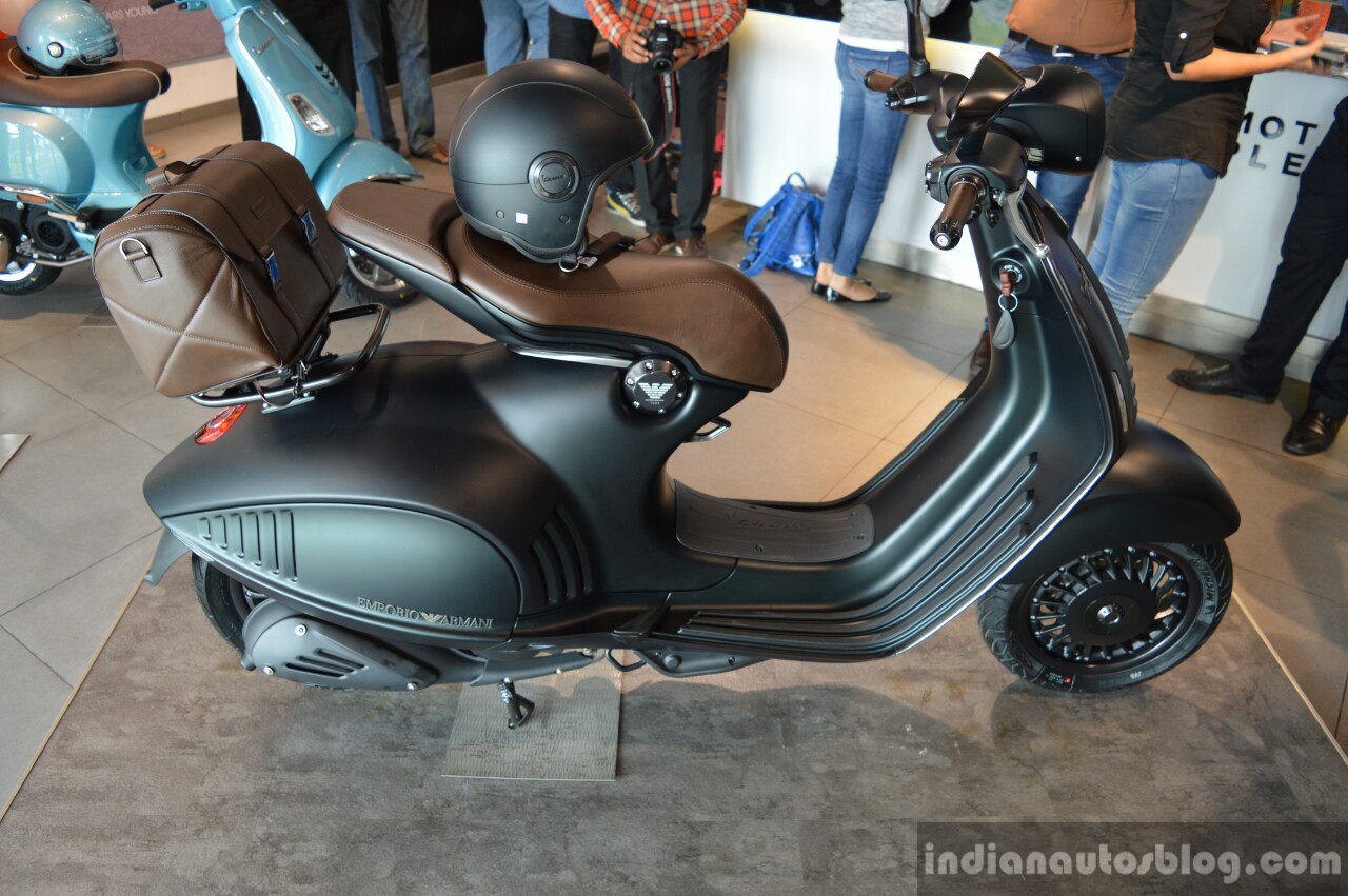 Vespa 946 Emporio Armani launched at INR  Lakhs