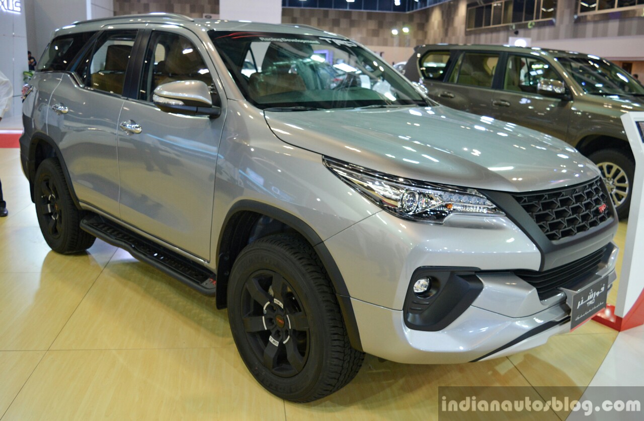 Toyota Fortuner TRD showcased at Oman Motor Show