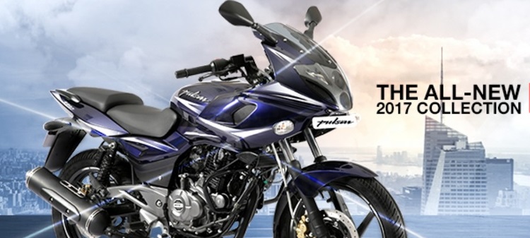 pulsar 220f blue black colour clipart