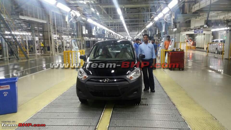 Hyundai i10 production discontinued, last i10 photographed