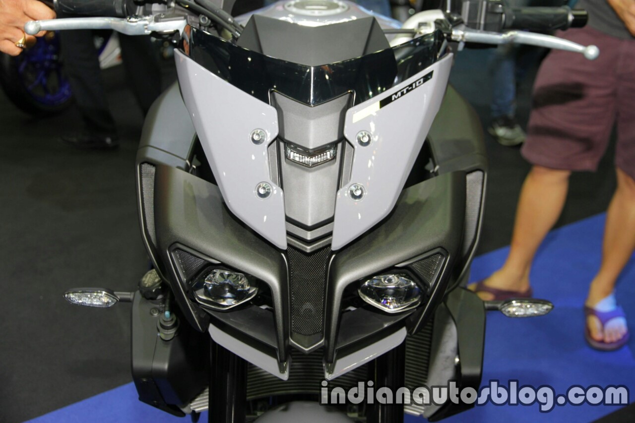 Yamaha MT10 headlamp at Thai Motor Expo