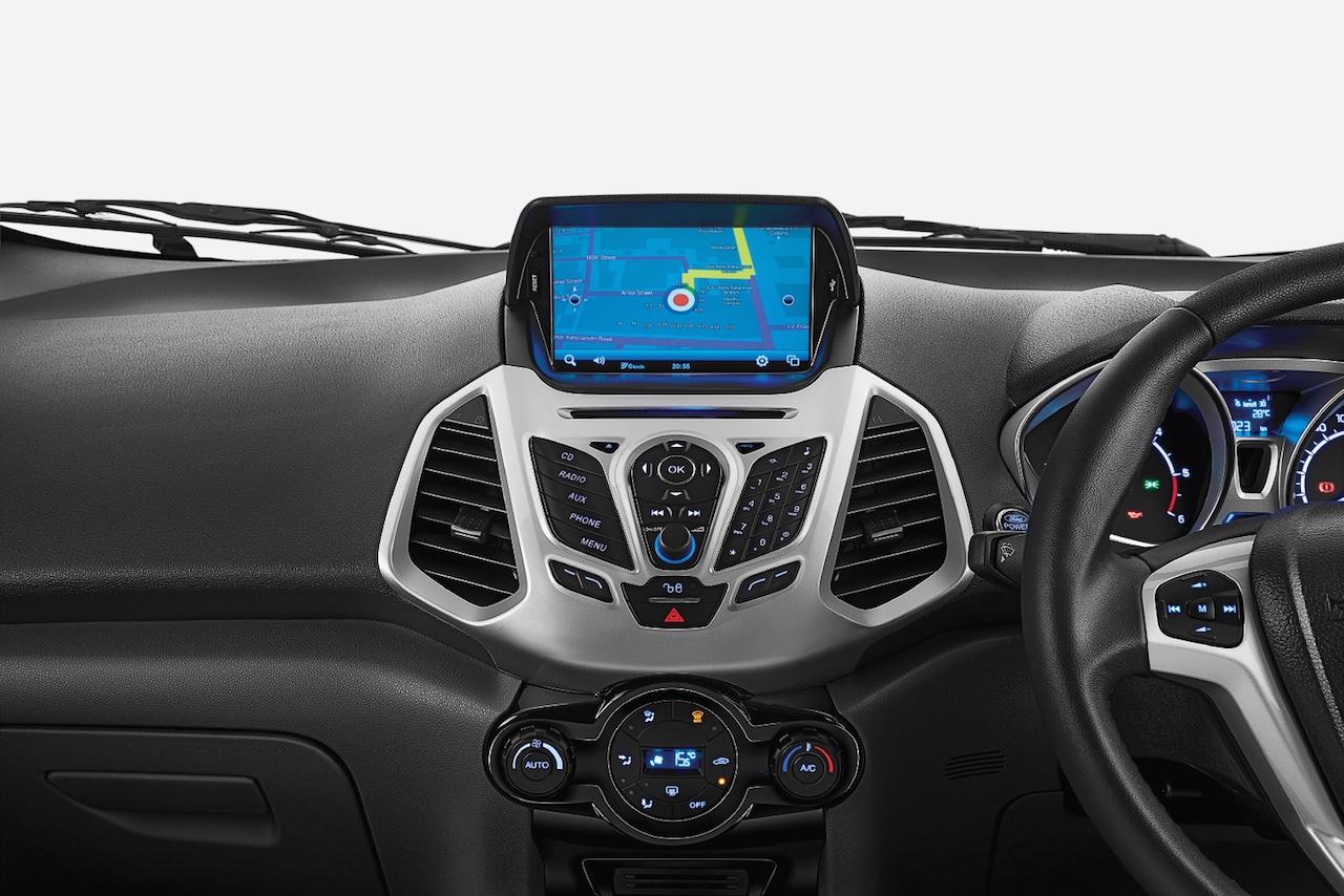 2017 Ford EcoSport Platinum Edition satellite navigation