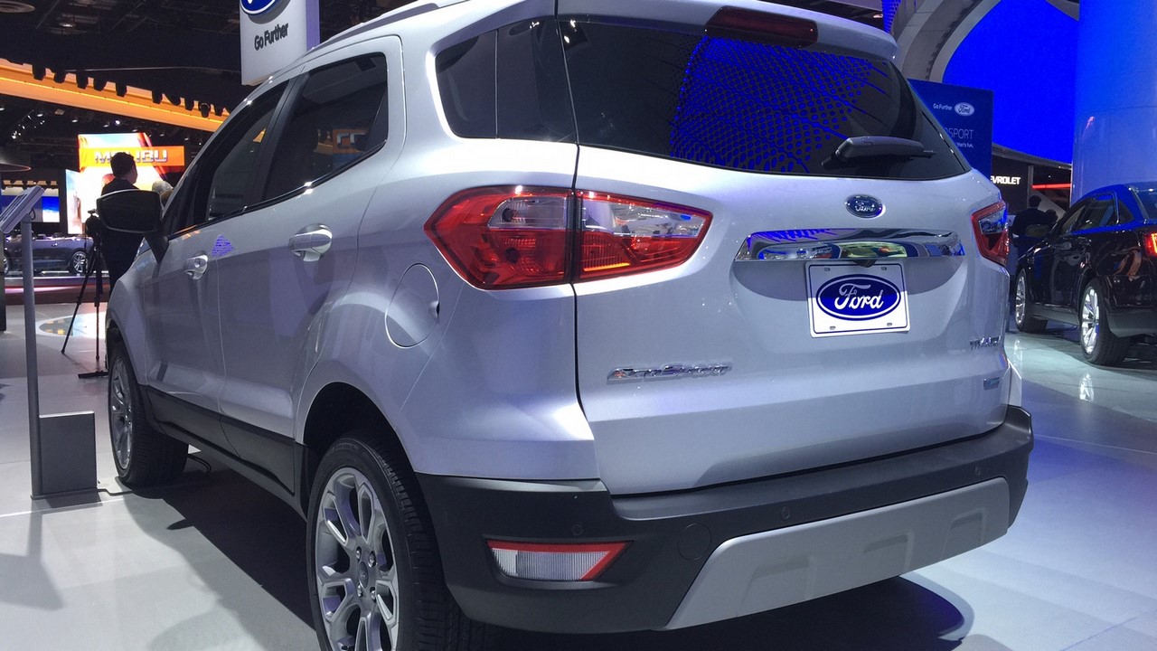 2017 Ford EcoSport (facelift) rear three quarters left 