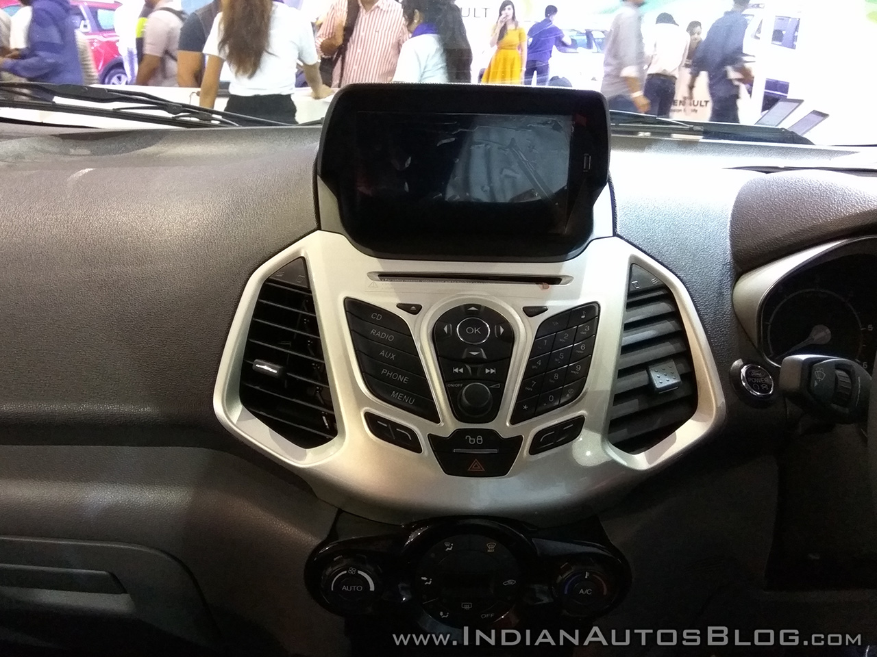 2017 Ford Ecosport Platinum 8inch touchscreen at APS 2017