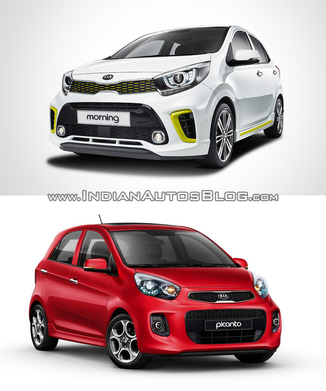 2017 Kia Picanto vs. 2015 Kia Picanto - Old vs. New