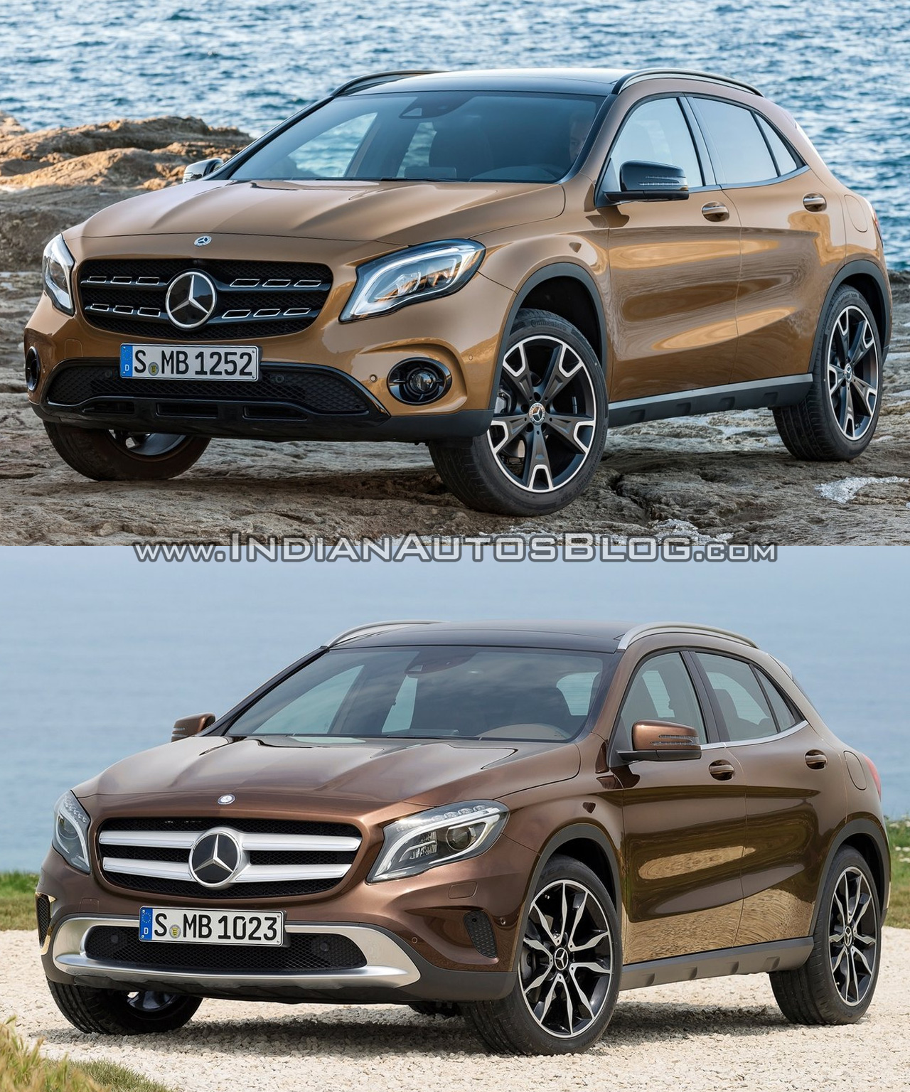 17 Mercedes Gla Vs 14 Mercedes Gla Old Vs New