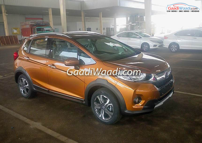 India Spec Honda Wr V Spied In Different Colors