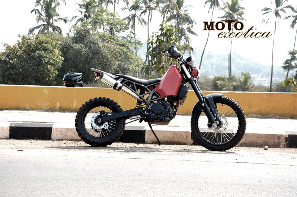 Check Out This Custom KTM 390 Duke Enduro By MotoExotica India ...