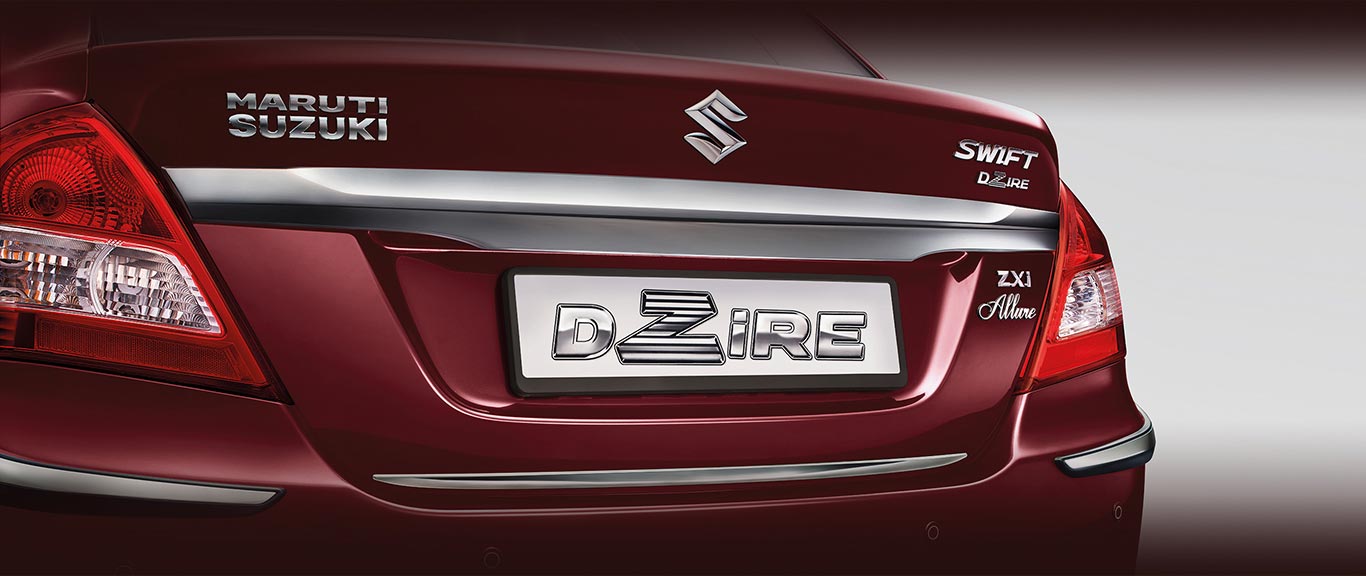 Limited Edition Maruti Swift Dzire Allure chrome garnish press image