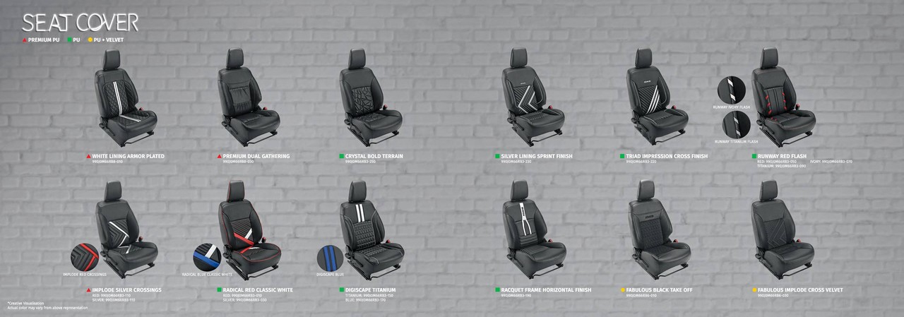 Maruti Ignis accessories seat covers