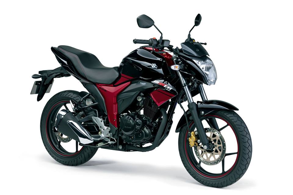 suzuki gixxer 150 red