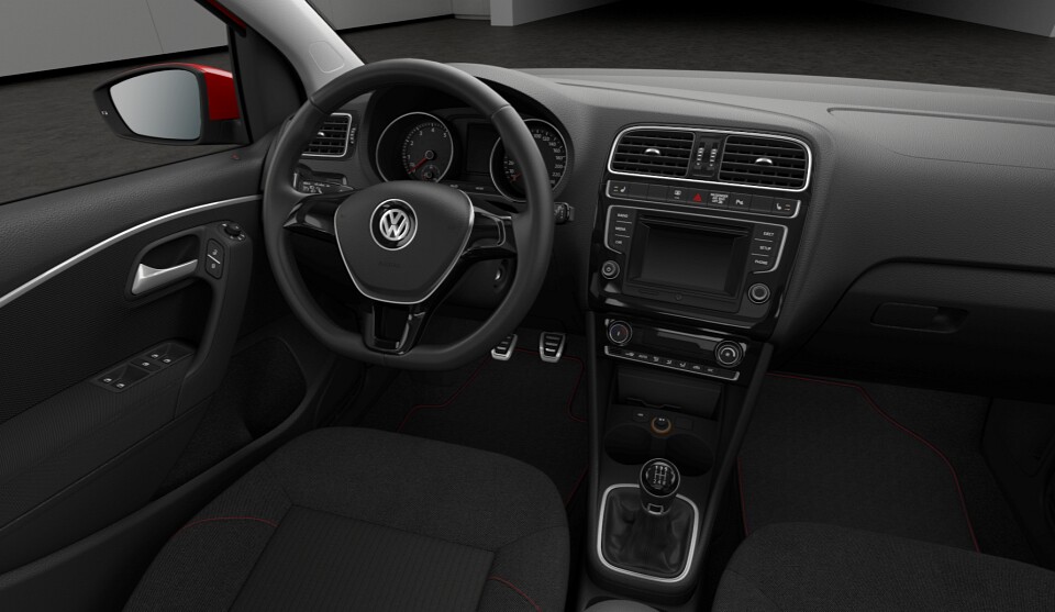 VW Polo Sound interior