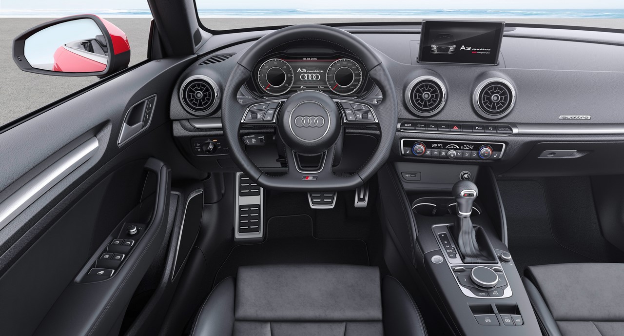 2017 Audi A3 Cabriolet dashboard driver side