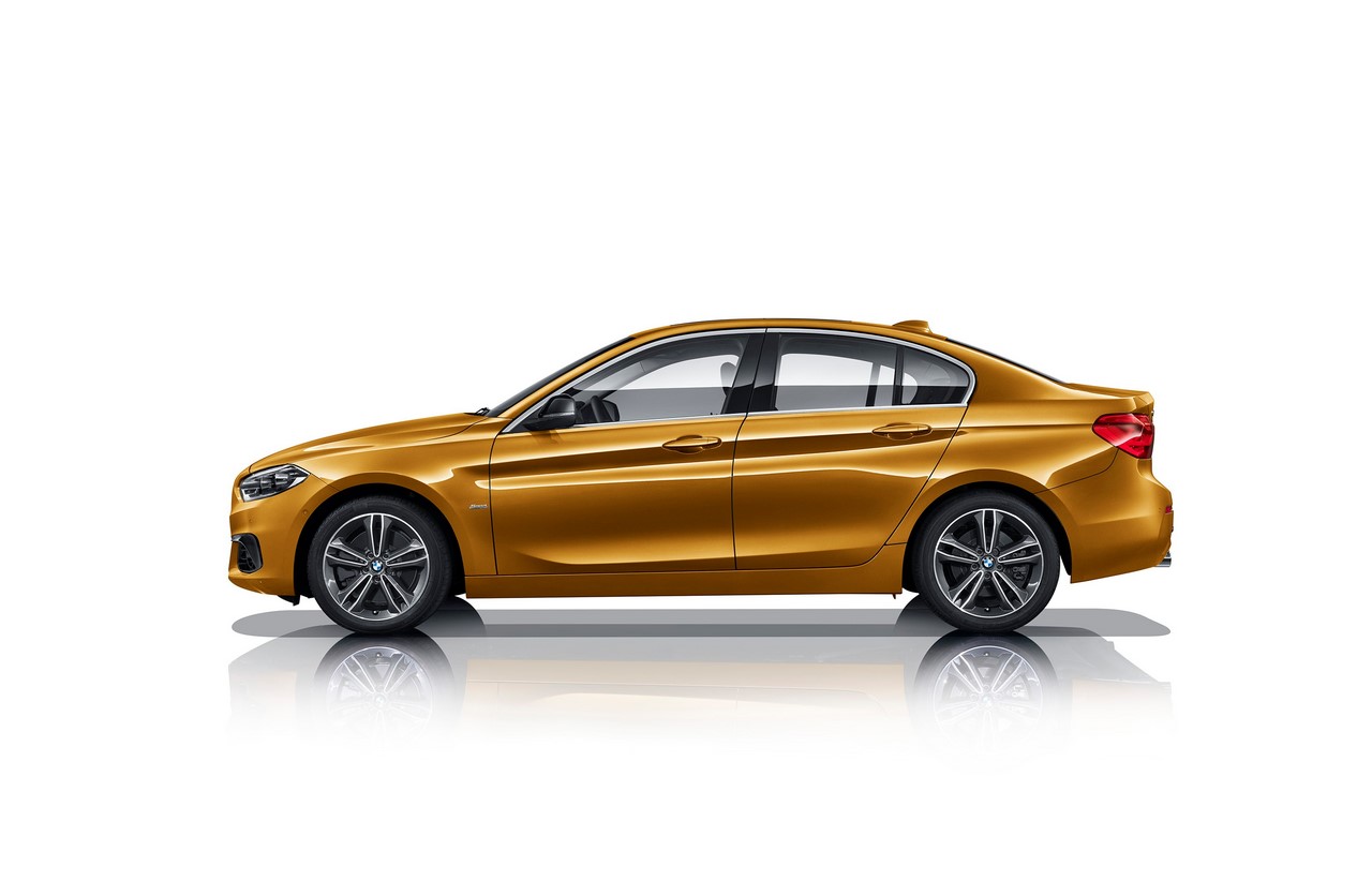 2017 BMW 1 Series Sedan profile