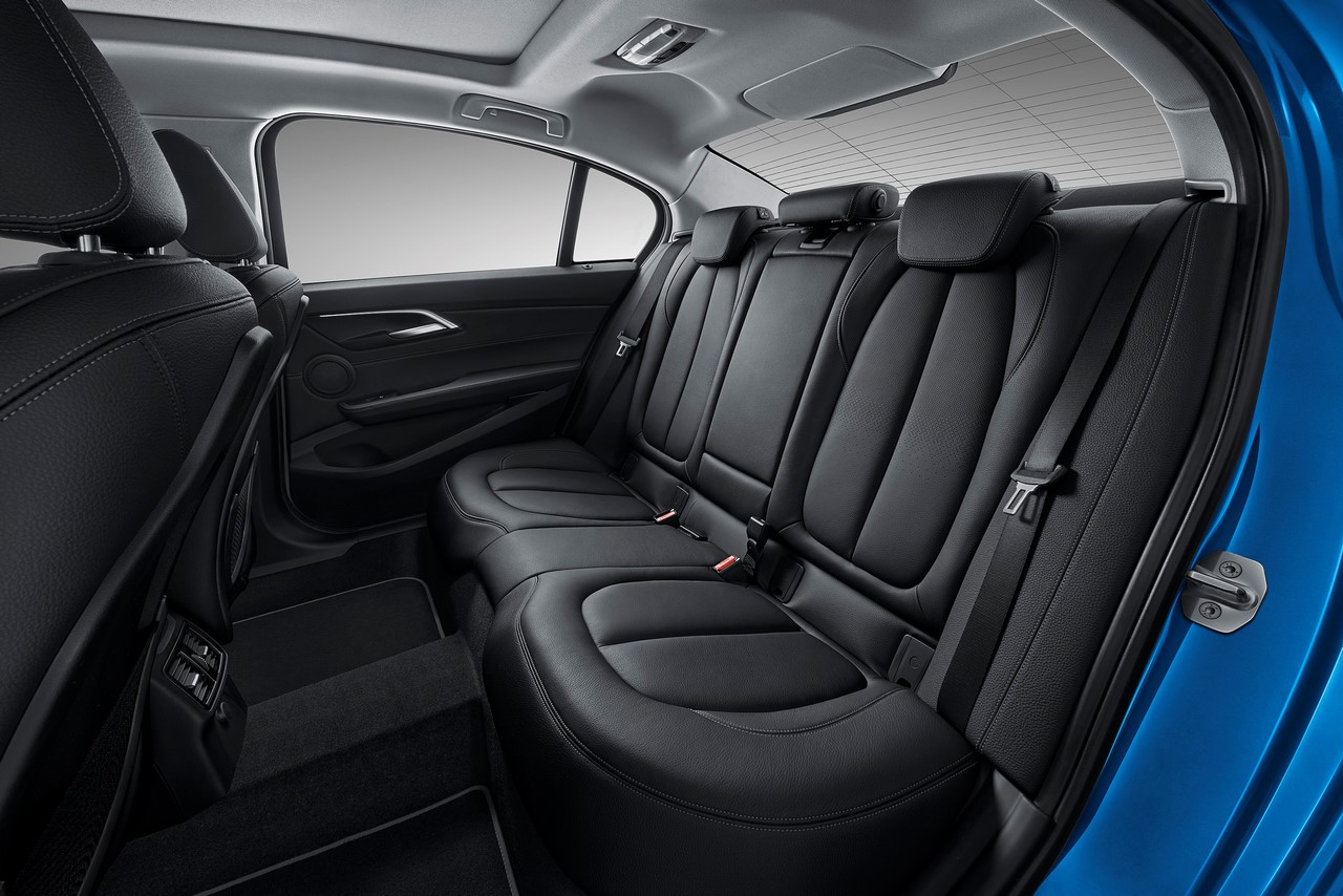 2017 BMW 1 Series Sedan rear seats