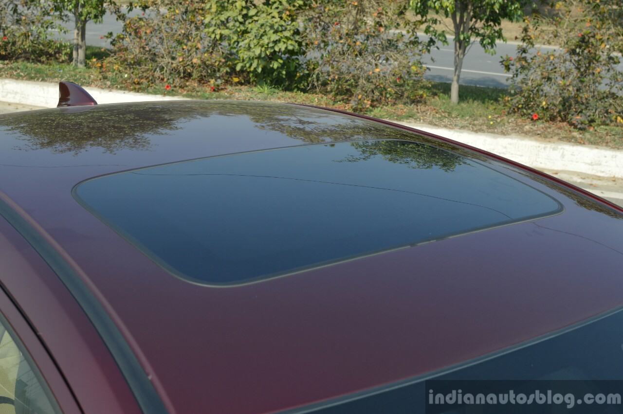 2017 Honda City ZX (facelift) sunroof First Drive Review