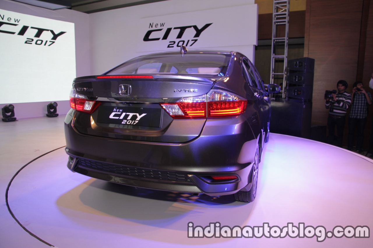 2017 Honda City (facelift) rear fascia