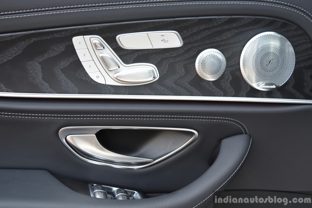 2017 Mercedes E Class (LWB) rear seat controls First Drive Review