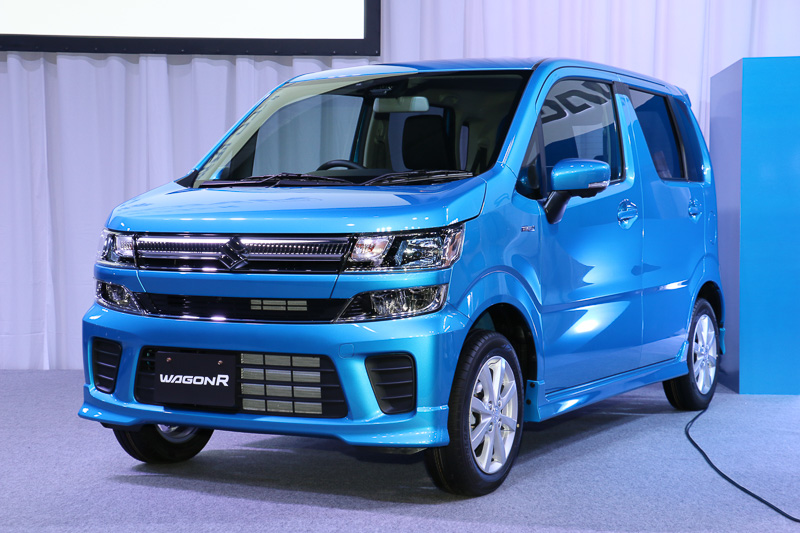 2017 Suzuki Wagon R Hybrid FZ front three quarters