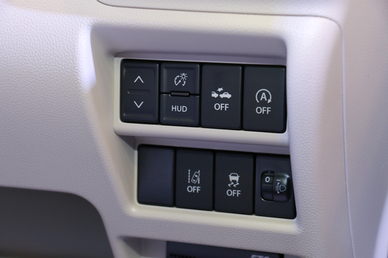 2017 Suzuki Wagon R switches